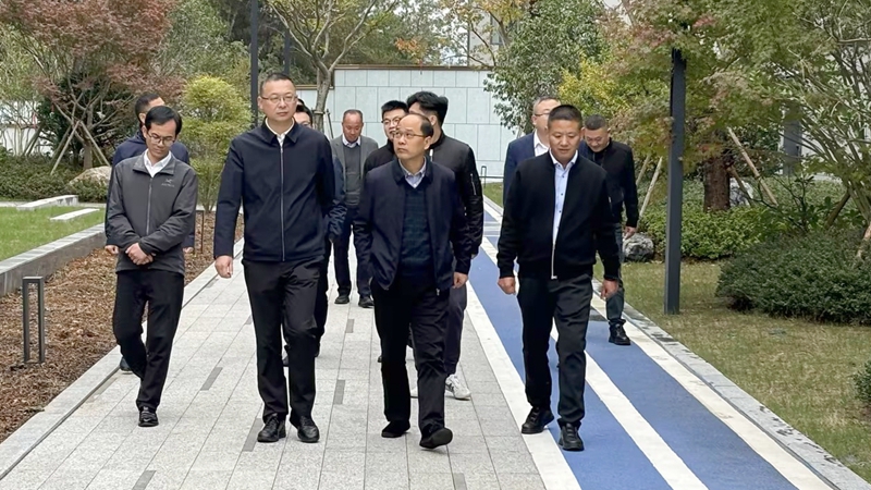 湖州市委常委、副市長許峰調(diào)研安吉華都